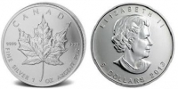 Maple Leaf 1 oz Silber