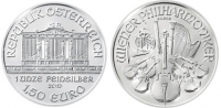 20 x Wiener Philharmoniker 1 oz Silber (1 Tube)